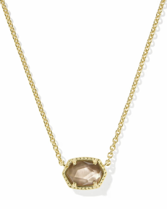 KENDRA SCOTT: DAPHNE FRAME PENDANT NECKLACE