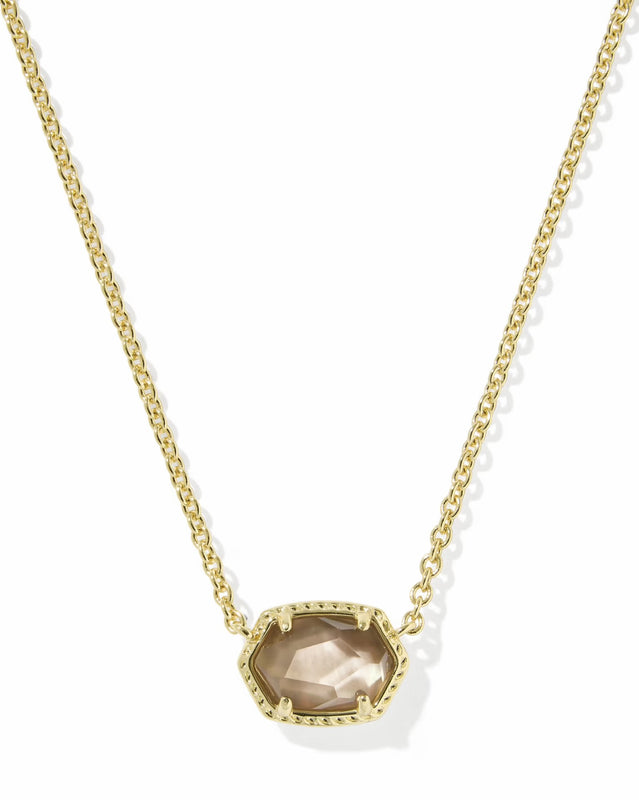 KENDRA SCOTT: DAPHNE FRAME PENDANT NECKLACE