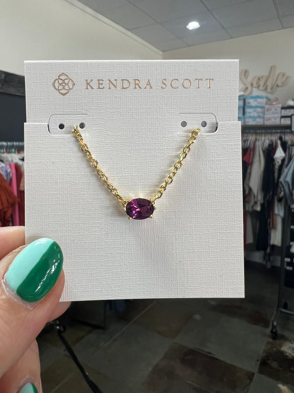 KENDRA SCOTT: CAILIN PENDANT NECKLACE