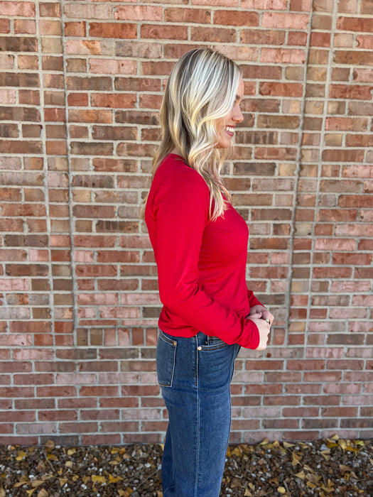 LAYERING LONG SLEEVE TOP- 4 COLORS