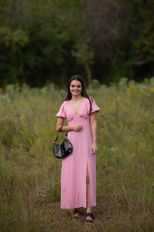 NO FRILLS MAXI DRESS