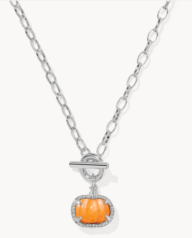 KENDRA SCOTT: PUMPKIN LINK CHAIN NECKLACE