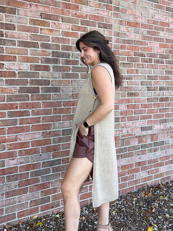 LONGLINE SWEATER- 2 COLORS