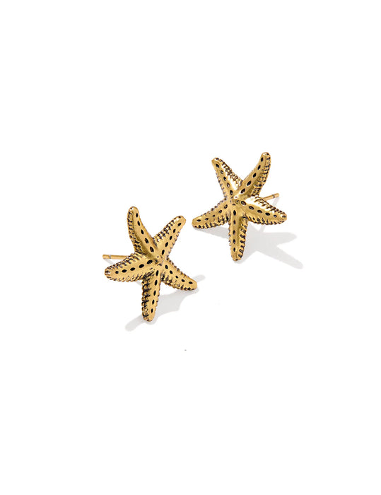 KENDRA SCOTT: PARKER STARIFSH STUD EARRINGS- 2 COLORS