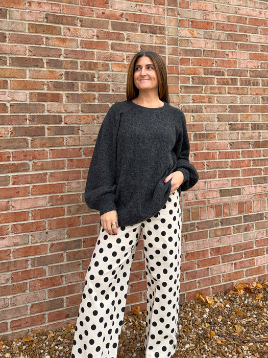 POLKA DOT PANTS- 2 COLORS