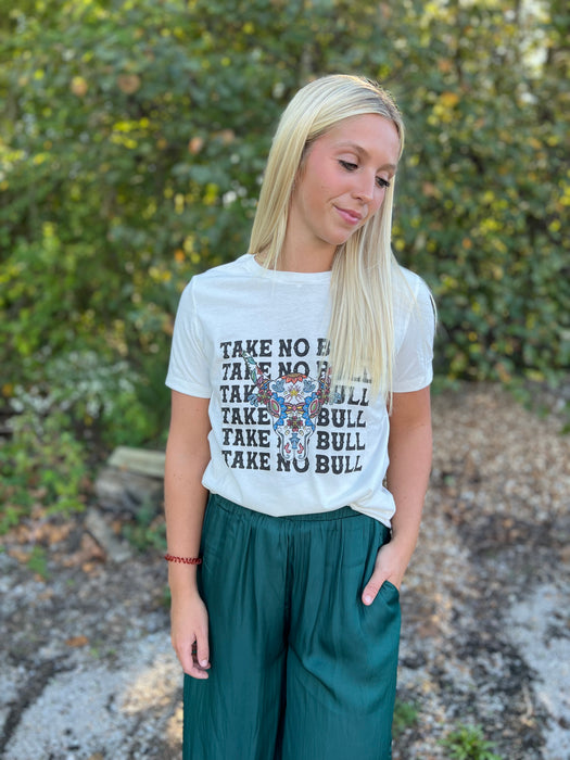 TAKE NO BULL GRAPHIC TEE