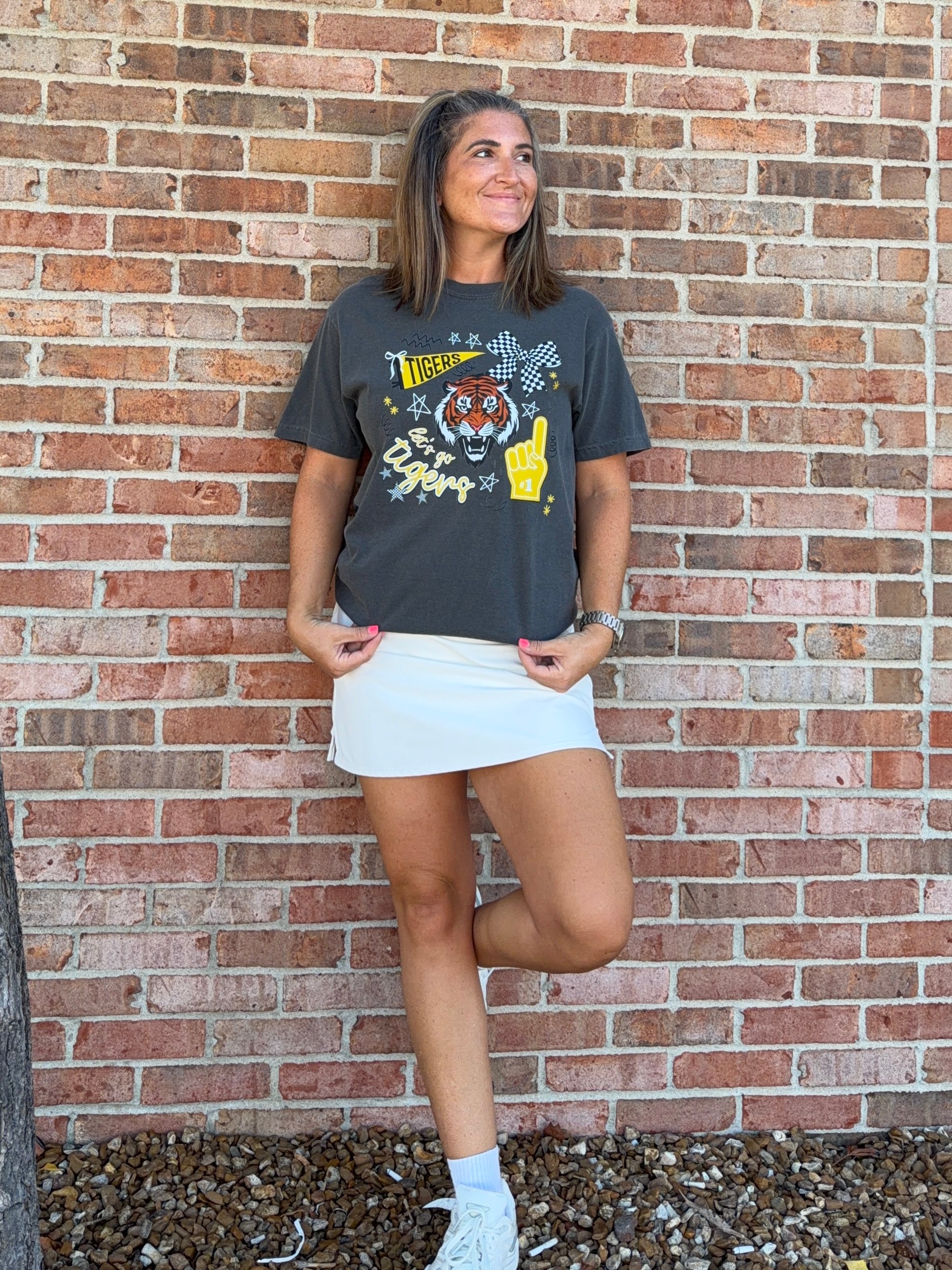 TIGERS DOODLE TEE