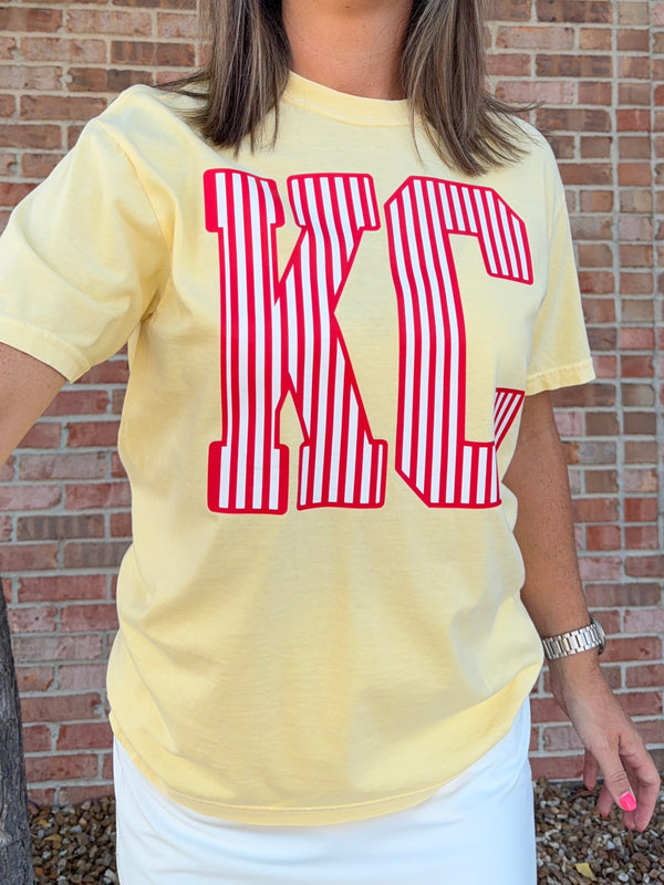 YELLOW KC TEE