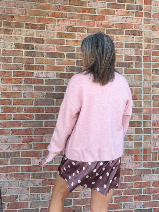 BALLET PINK CARDIGAN