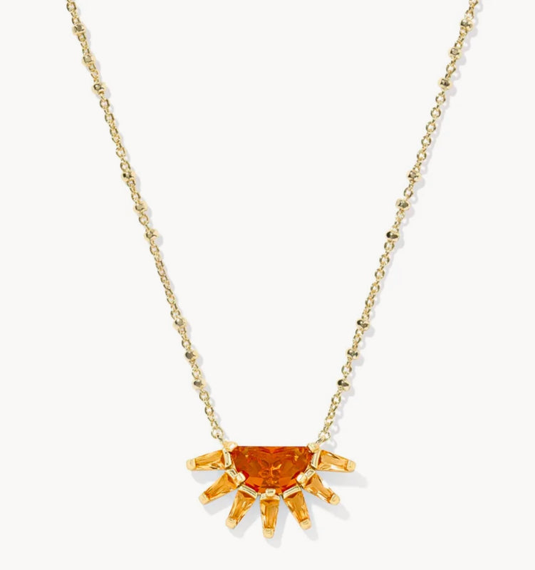 KENDRA SCOTT: SAMANTHA SUN PENDANT NECKLACE