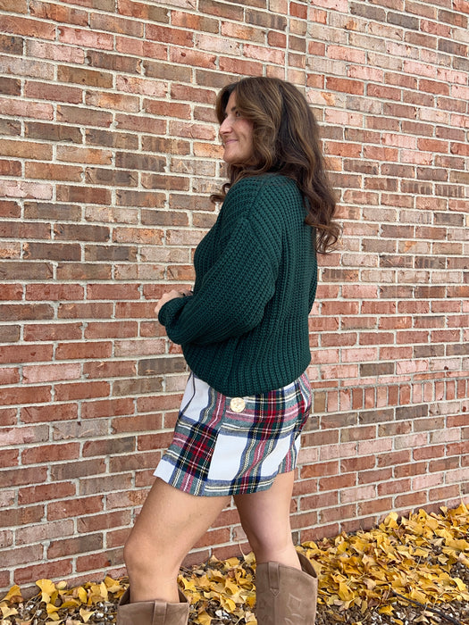 GOLD BUTTON CARDIGAN- 3 COLORS