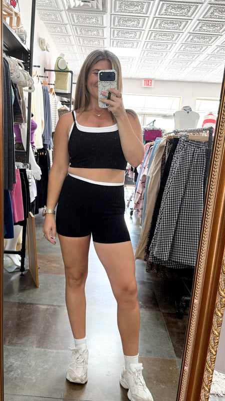 DOUBLE LAYERED SPORTS BRA