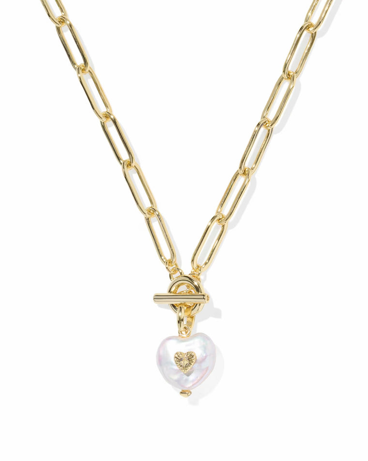 KENDRA SCOTT: SASHA HEART PENDANT NECKLACE