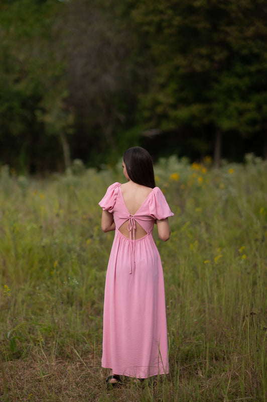 NO FRILLS MAXI DRESS