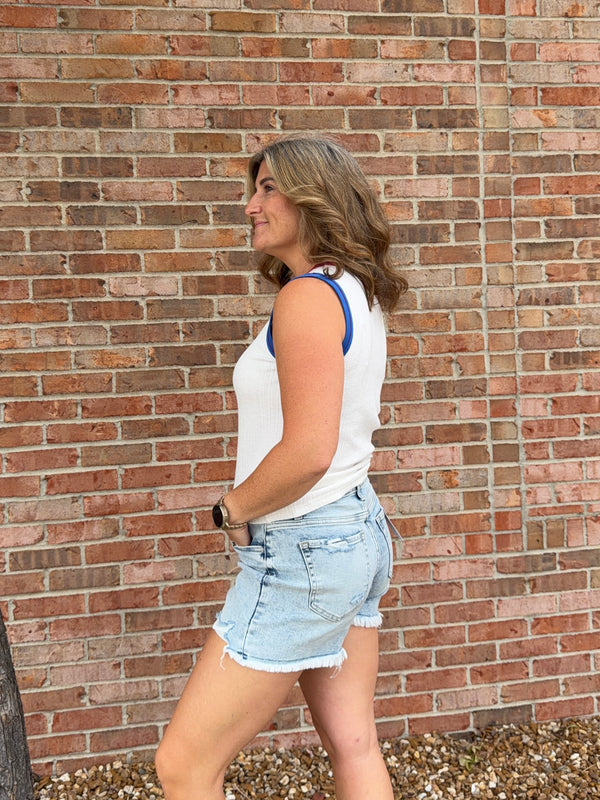 FLAG PATCH TANK TOP