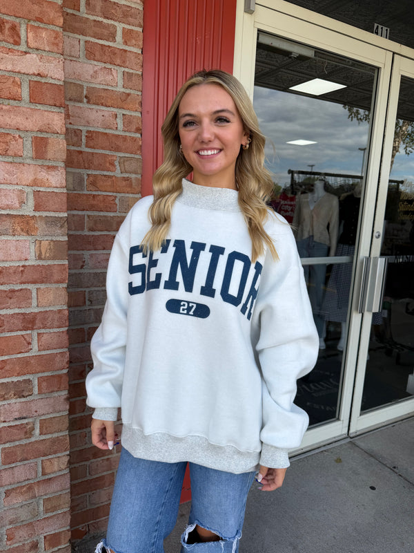SENIOR MOCKNECK REVERSIBLE SWEATSHIRT