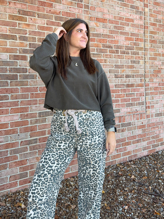 CORDED PULLOVER- 8 COLORS