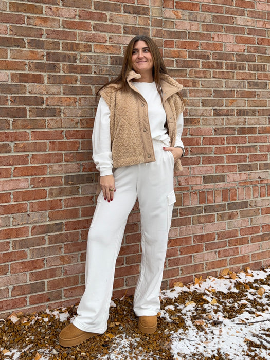 CARGO SWEATPANTS- 3 COLORS