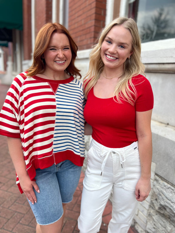 FOREVER STRIPES TOP