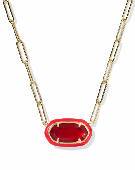 KENDRA SCOTT: ELISA ENAMEL LINK CHAIN NECKLACE