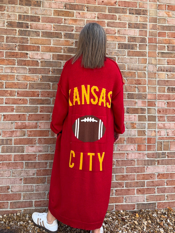 KANSAS CITY DUSTER CARDIGAN