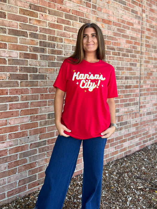 KANSAS CITY SCRIPT TEE