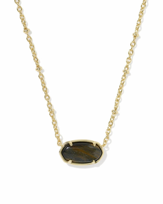 KENDRA SCOTT: TIGER STRIPED ELISA NECKLACE