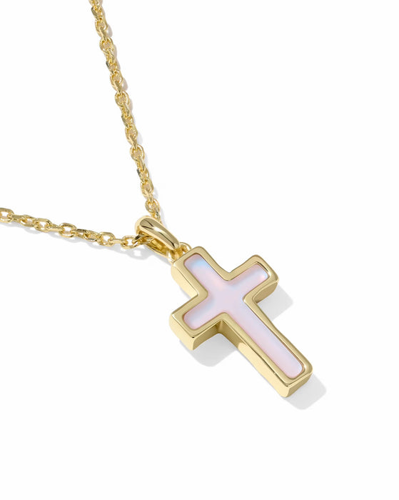KENDRA SCOTT CROSS PENDANT NECKLACE