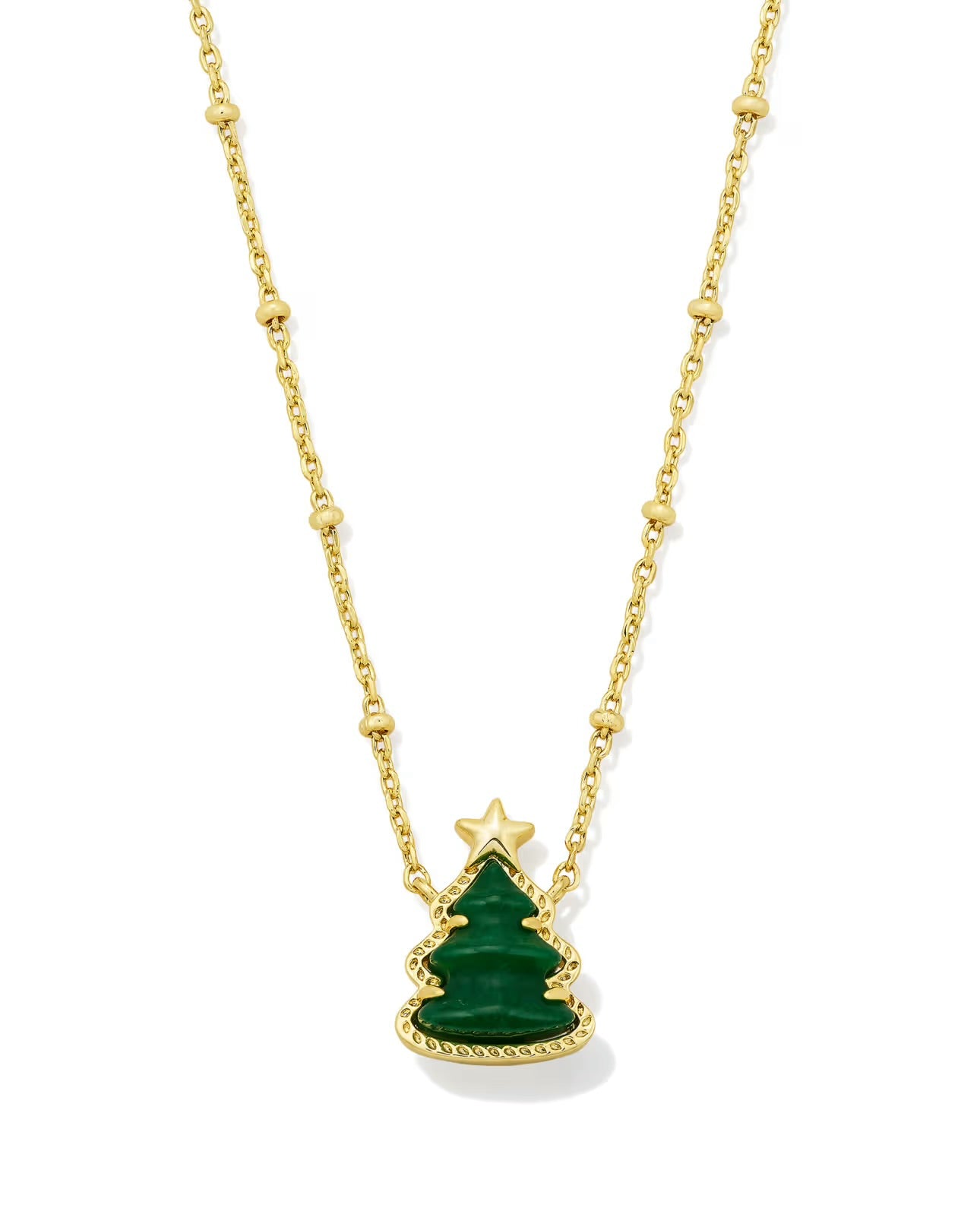 KENDRA SCOTT: HOLIDAY TREE PENDANT NECKLACE