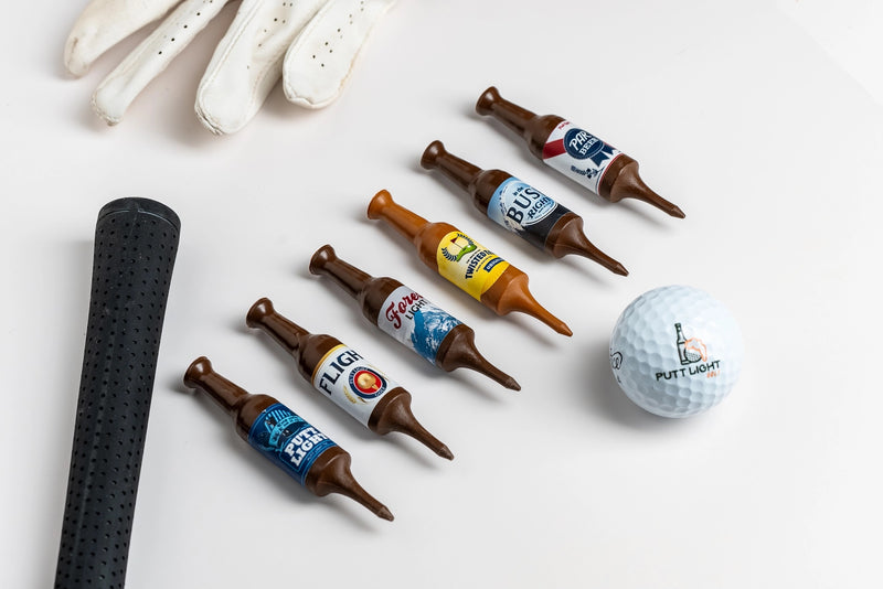 BEER BOTTLE GOLF TEE PACK