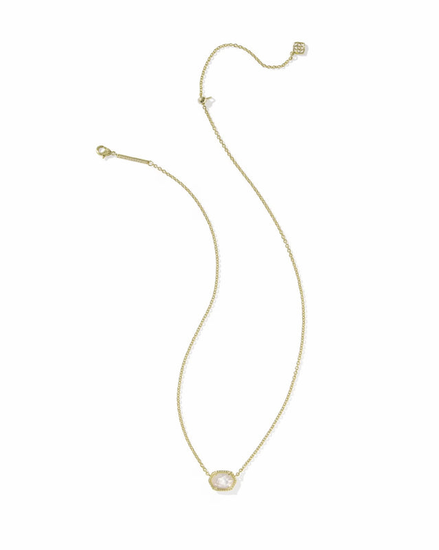 KENDRA SCOTT: DAPHNE FRAME PENDANT NECKLACE