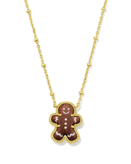 KENDRA SCOTT: GINGERBREAD PENDANT NECKLACE