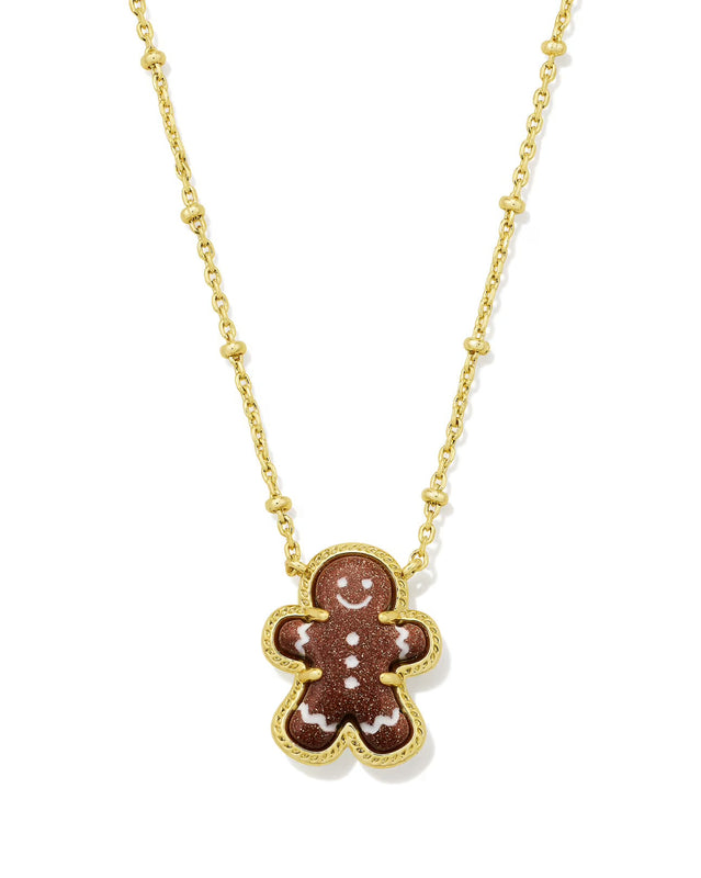 KENDRA SCOTT: GINGERBREAD PENDANT NECKLACE