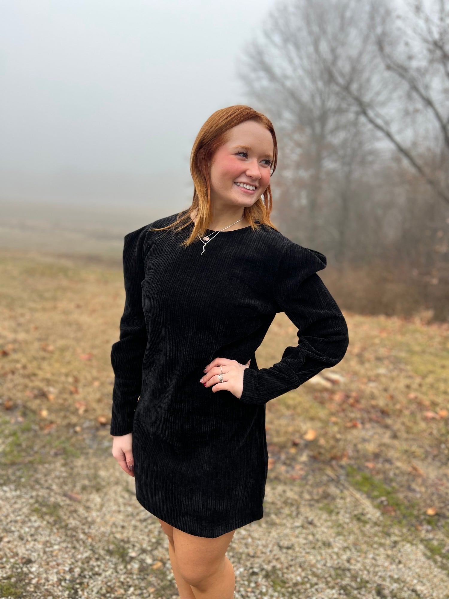WEDNESDAY CORDUROY DRESS Crave Boutique WEDNESDAY CORDUROY DRESS Crave Boutique