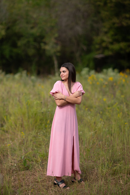 NO FRILLS MAXI DRESS