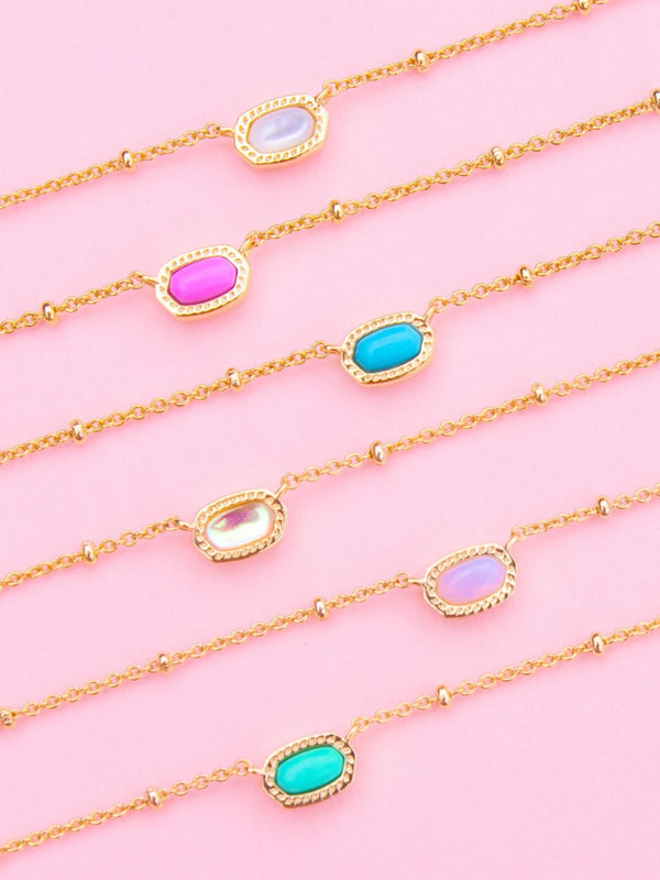 KENDRA SCOTT: MINI ELISA PENDANT NECKLACE