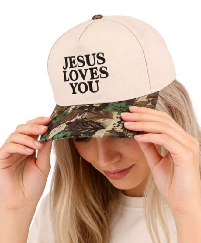 JESUS LOVES YOU HAT