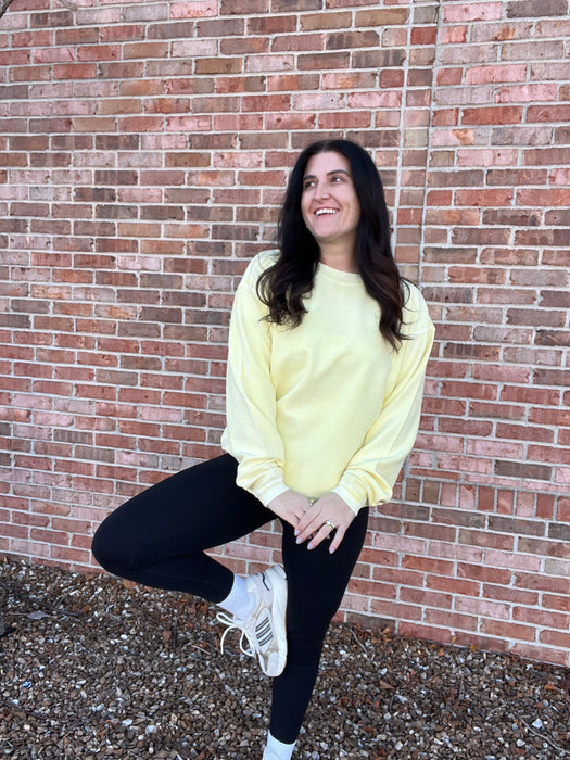 CORDED PULLOVER- 6 COLORS