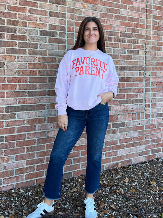FAVORITE PARENT GRAPHIC SWEATSHIRT