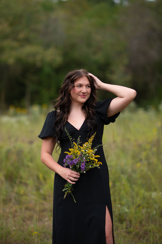 NO FRILLS MAXI DRESS