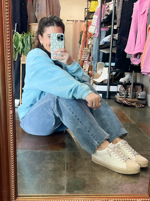 CORDED PULLOVER- 6 COLORS