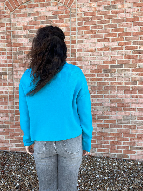 KARMA IS BLUE SWEATER