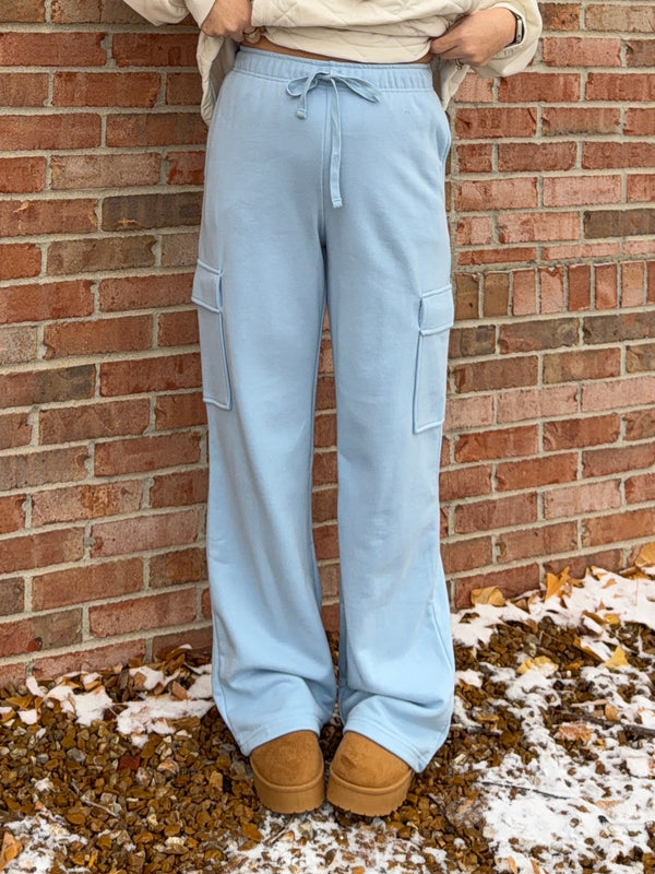 CARGO SWEATPANTS- 3 COLORS