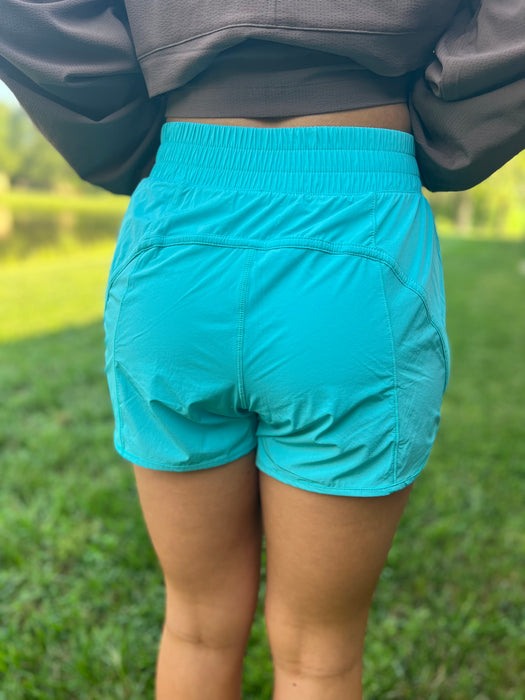 EXERCISE SHORTS WITH LINING- 2 COLORS