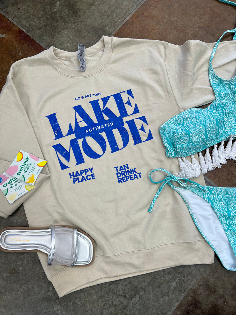 LAKE MODE ACTIVATED SWEATSHIRT