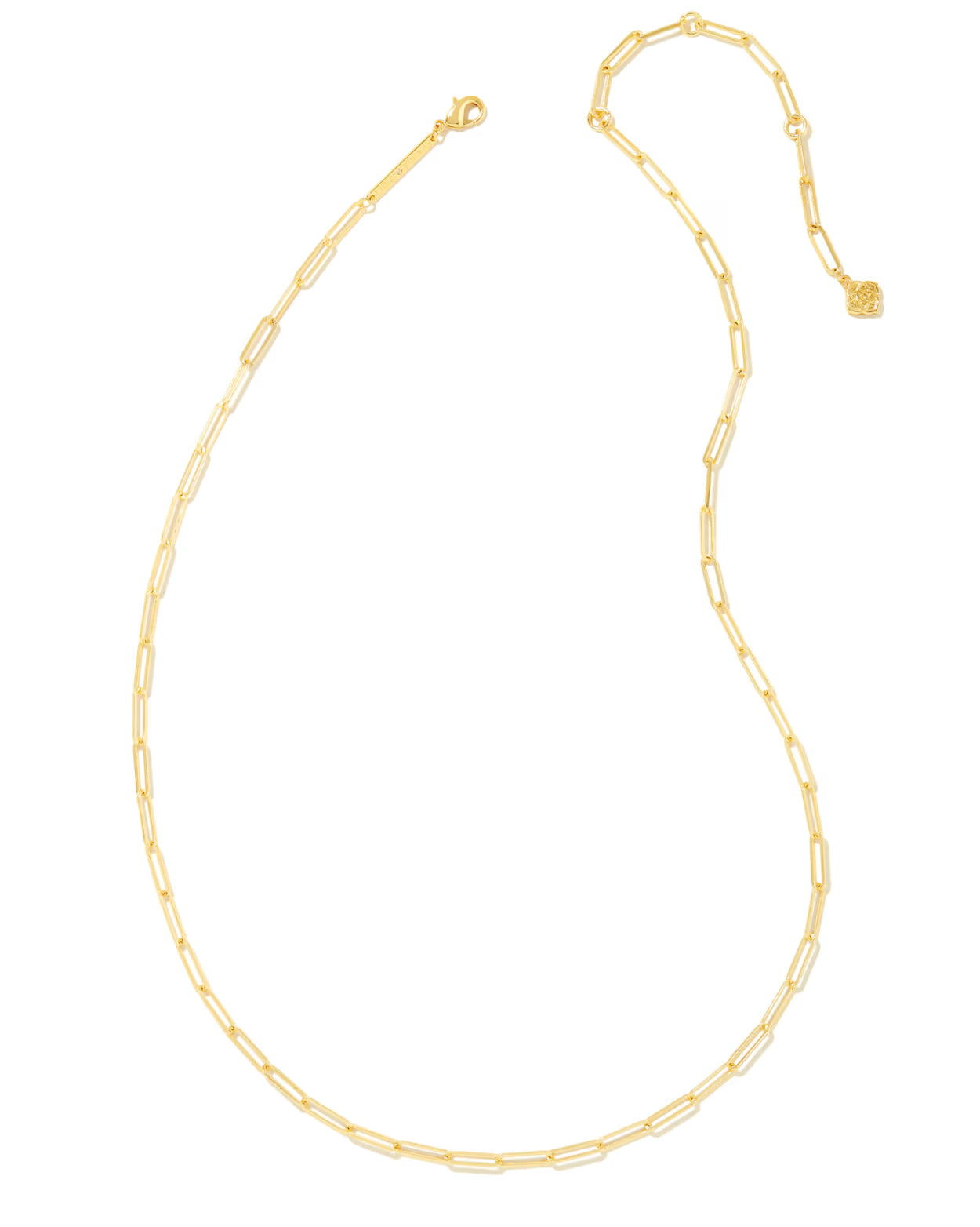 KENDRA SCOTT: COURTNEY PAPER CLIP NECKLACE