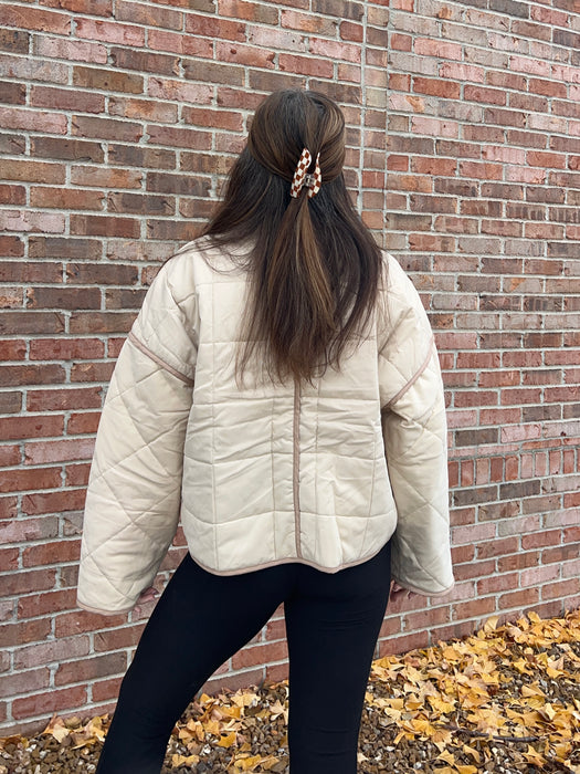 DOORBUSTER QUILTED JACKET- 3 COLORS