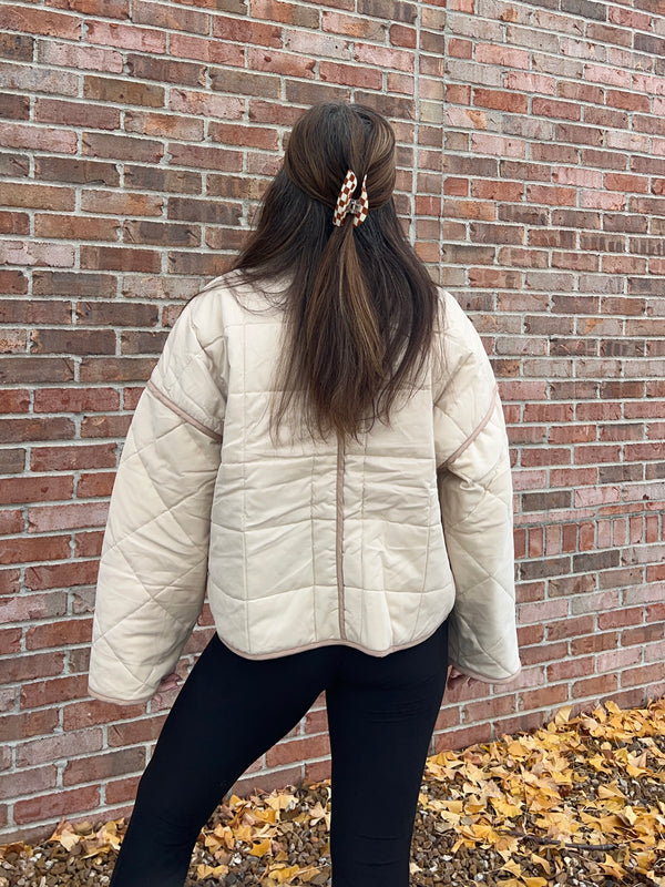 DOORBUSTER QUILTED JACKET- 3 COLORS