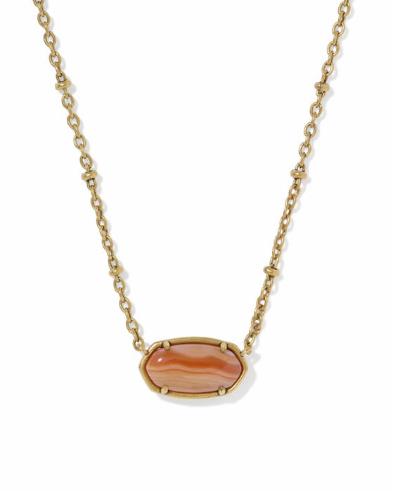 KENDRA SCOTT: TIGER STRIPED ELISA NECKLACE
