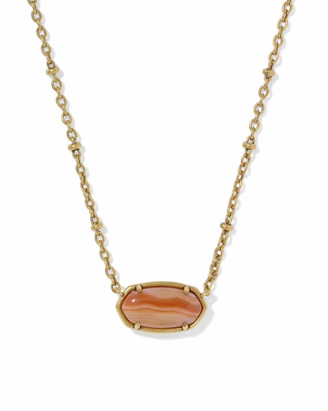 KENDRA SCOTT: TIGER STRIPED ELISA NECKLACE
